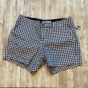 Old Navy size 14 blueband white shorts